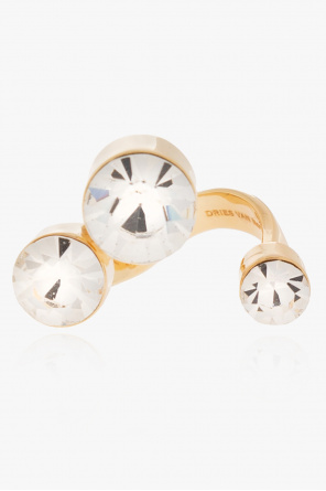 【送料&関税込】Dries Van Noten Square Ring DRIES VAN NOTEN - 新品 M ドリスヴァンノッテン 23ss スクエア